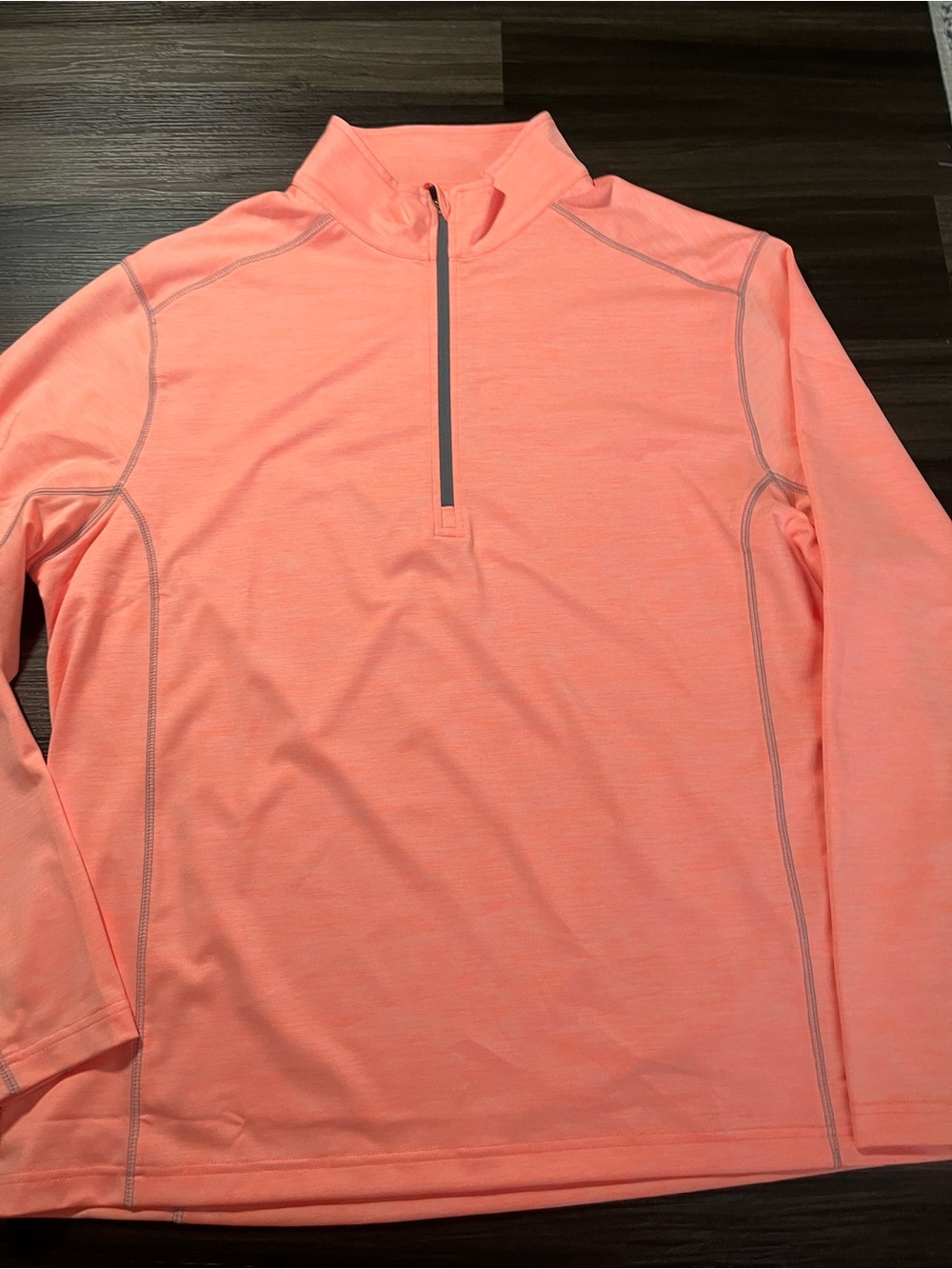 Forresters Salmon Color 1/4 Zip Men’s Size XL